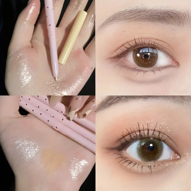 Matte and Pearly Liquid Eyeshadow Stick for Brightening