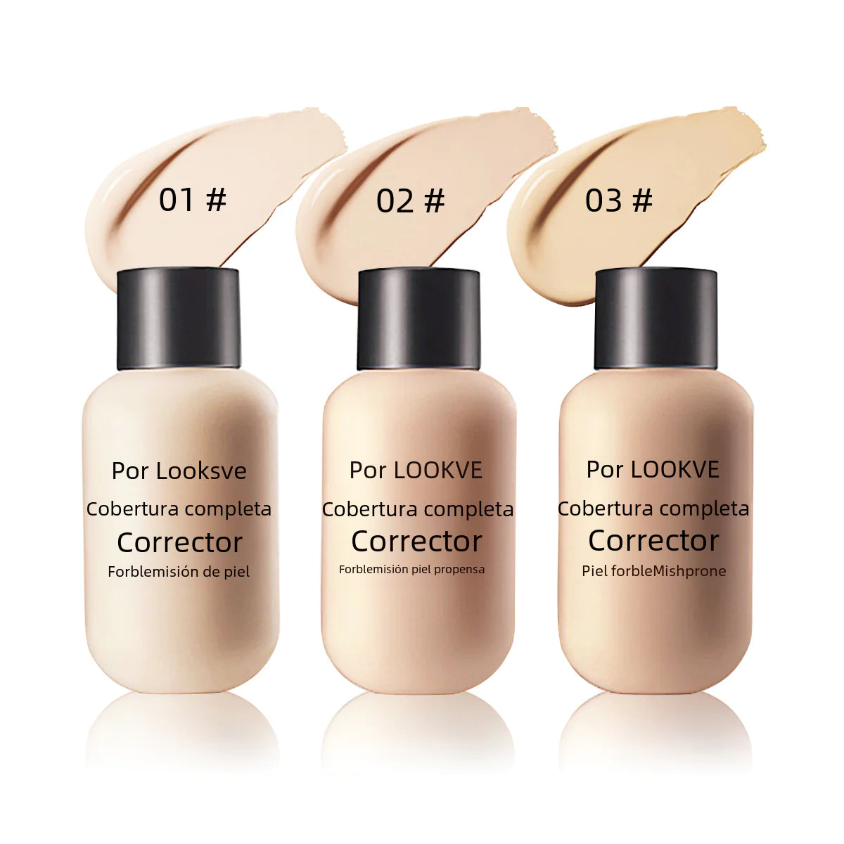 Lightweight Concealer in Small Bottle for Dark Circles