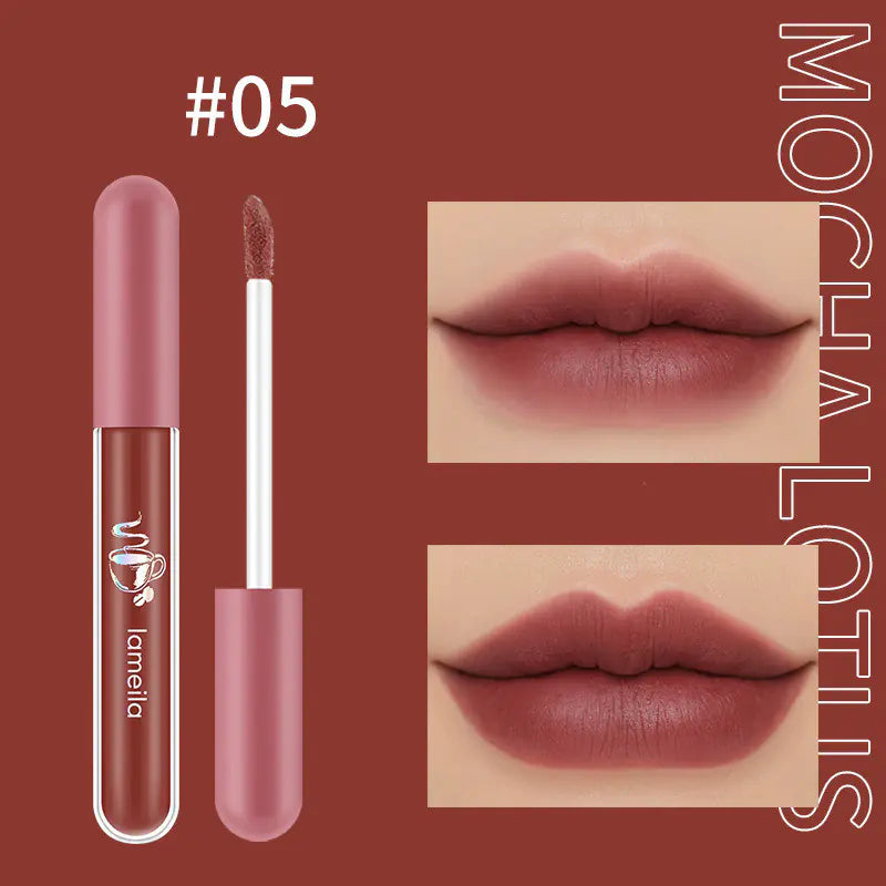 Matte Nourishing Lipstick and Lip Glaze Combo