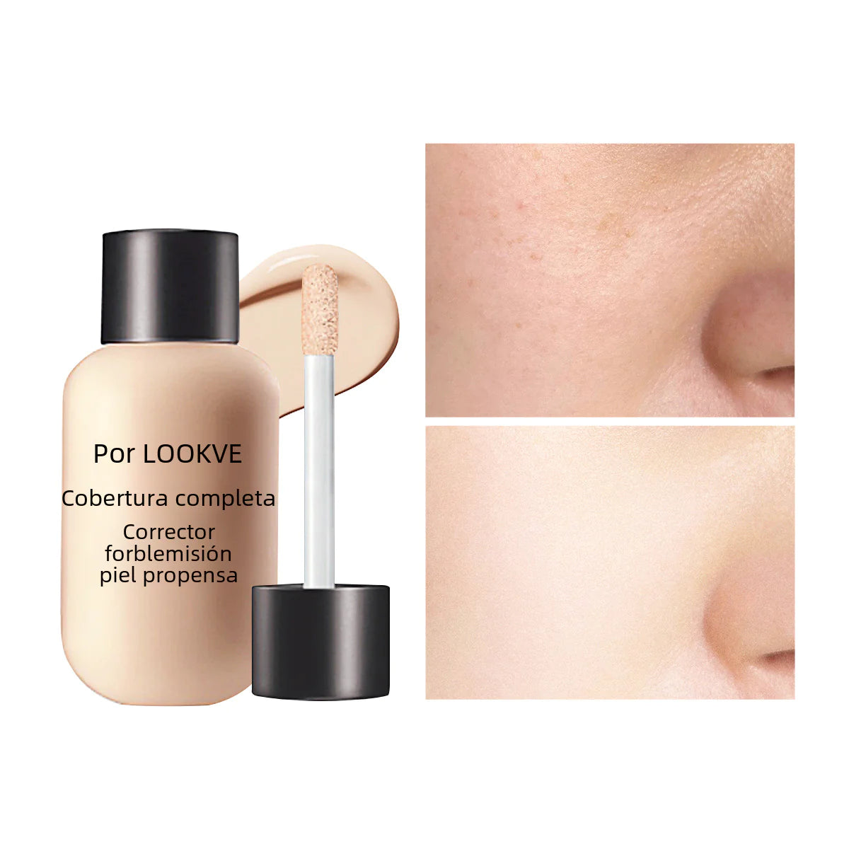 Lightweight Concealer in Small Bottle for Dark Circles