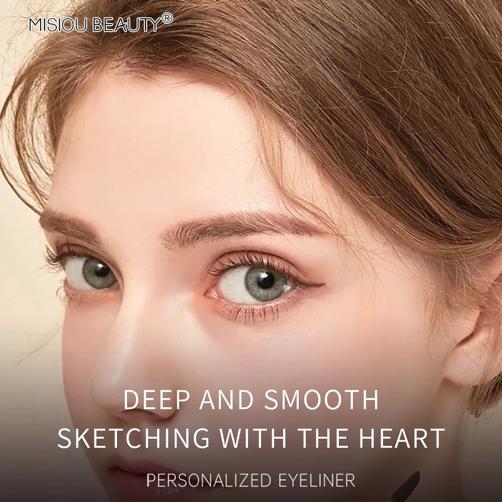 Waterproof Quick-Dry Black Eyeliner Pen (Ultra-Fine)