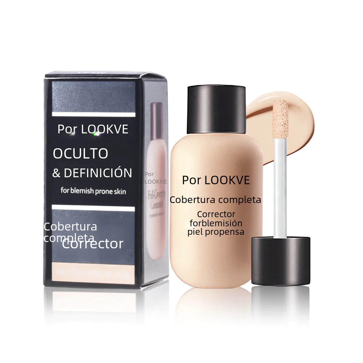 Lightweight Concealer in Small Bottle for Dark Circles