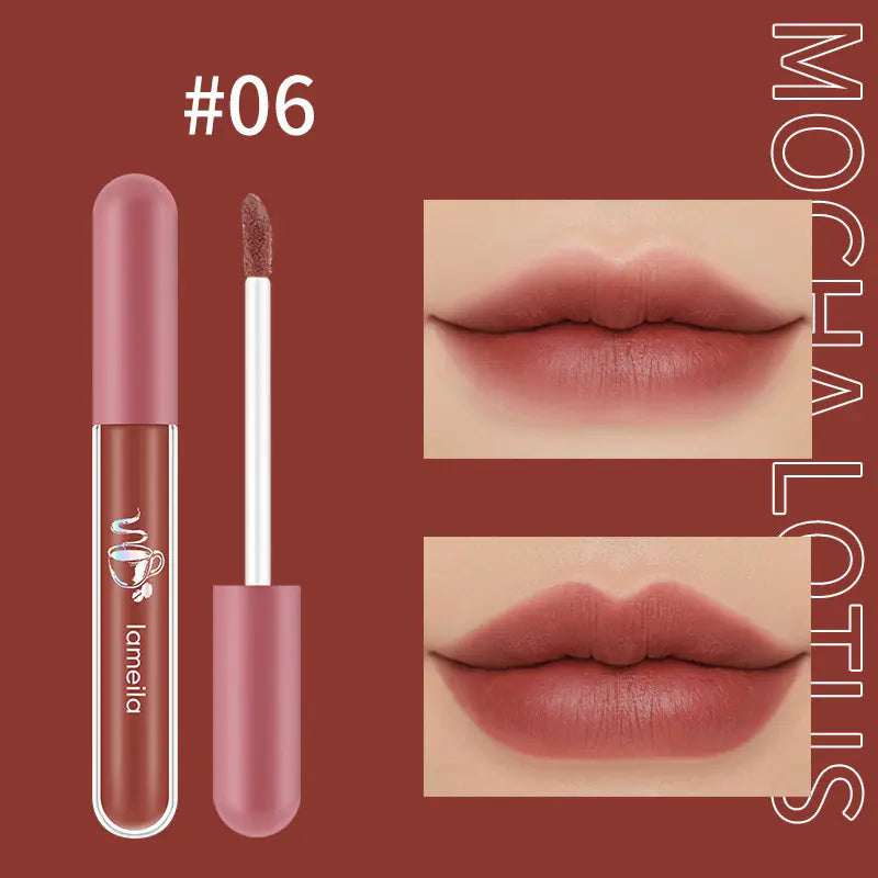 Matte Nourishing Lipstick and Lip Glaze Combo