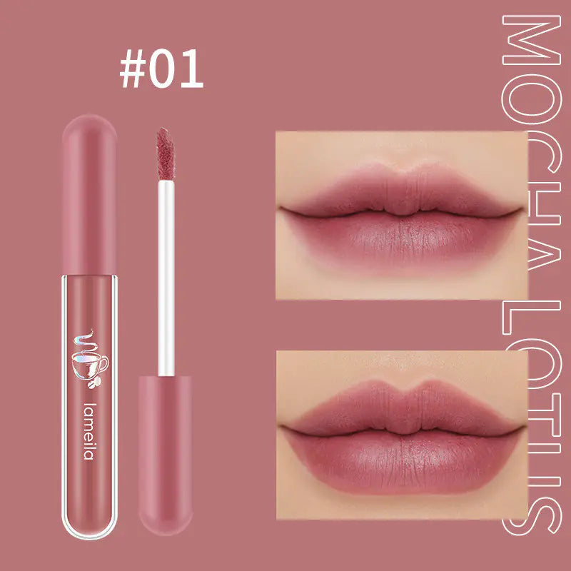 Matte Nourishing Lipstick and Lip Glaze Combo