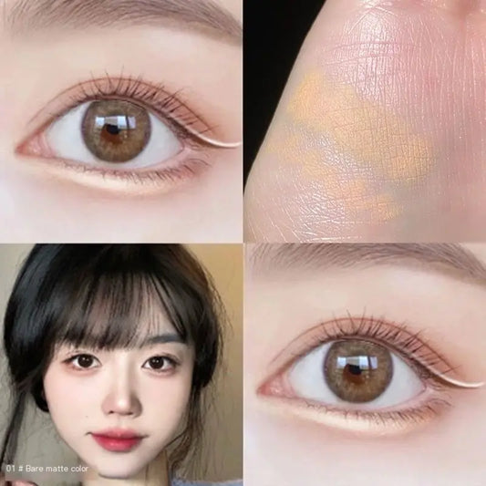 Matte and Pearly Liquid Eyeshadow Stick for Brightening